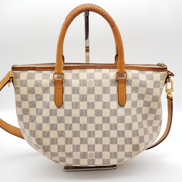 Louis Vuitton Riviera PM Beige Damier Azur Shoulder Bag 588-102425 - Picture 2 of 16